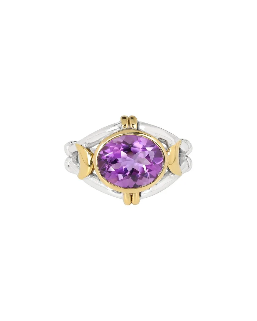 Silver 3.40 ct. tw. Amethyst Ring by Tiramisu