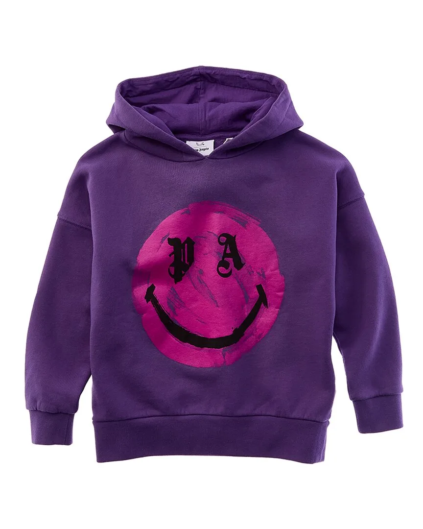 Palm Angels x Smiley Over Hoodie by Palm Angels
