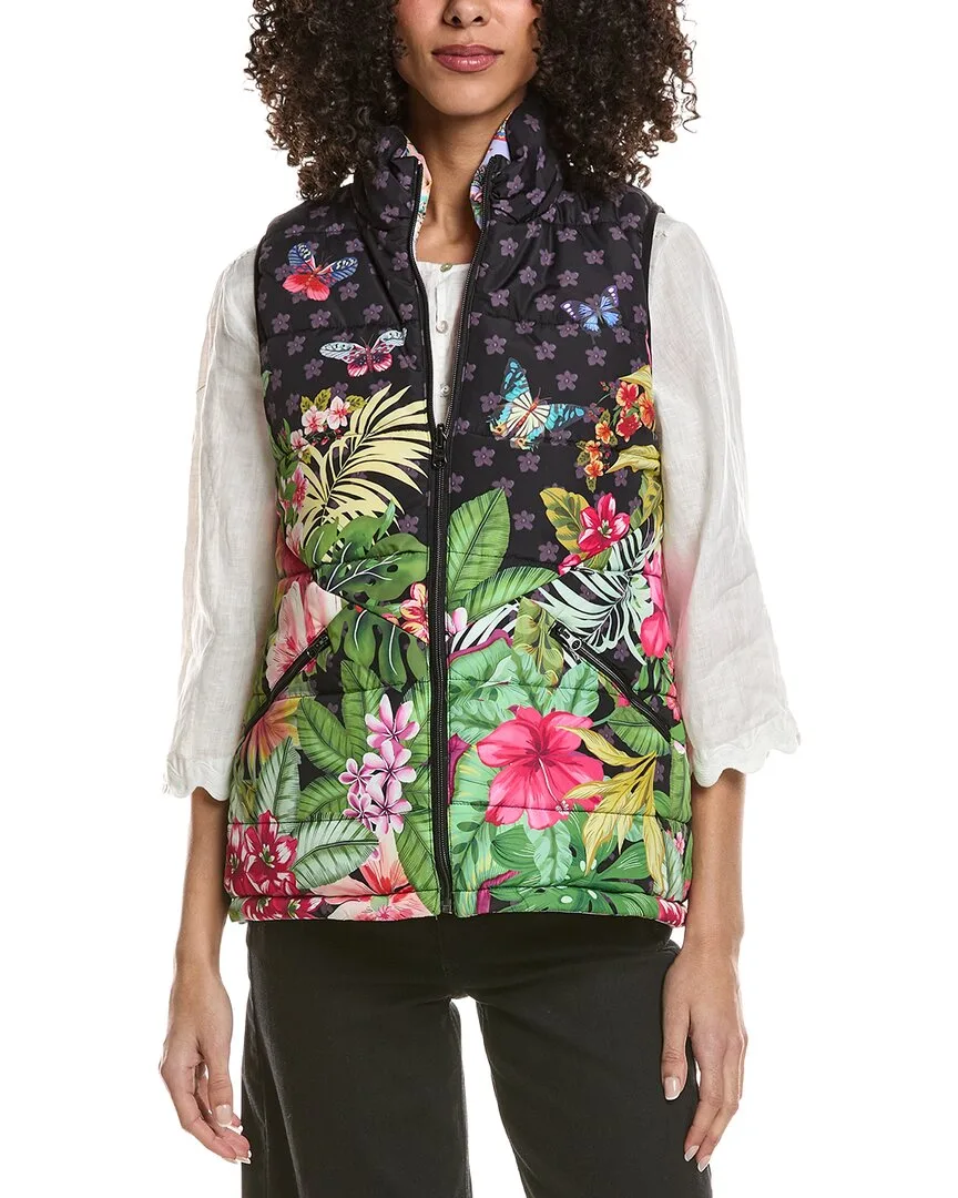Puffer Reversible Vest by Johnny Was