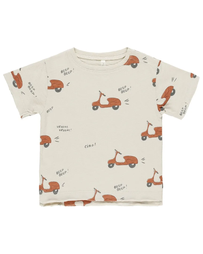 Rylee + Cru Collective Raw Edge T-Shirt by Rylee  Cru Collective