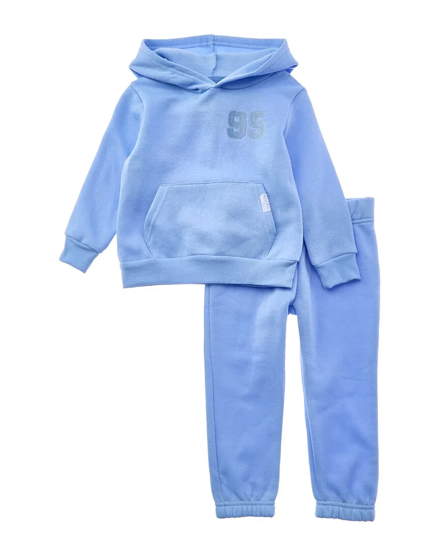 2Pc Fleece Jogger Set by Freestyle
