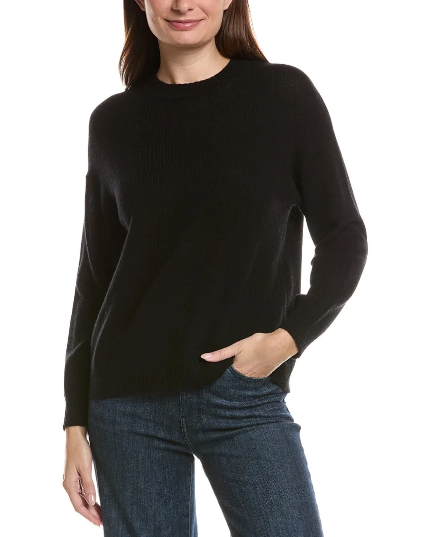 Basic Crewneck 100% Cashmere Sweater