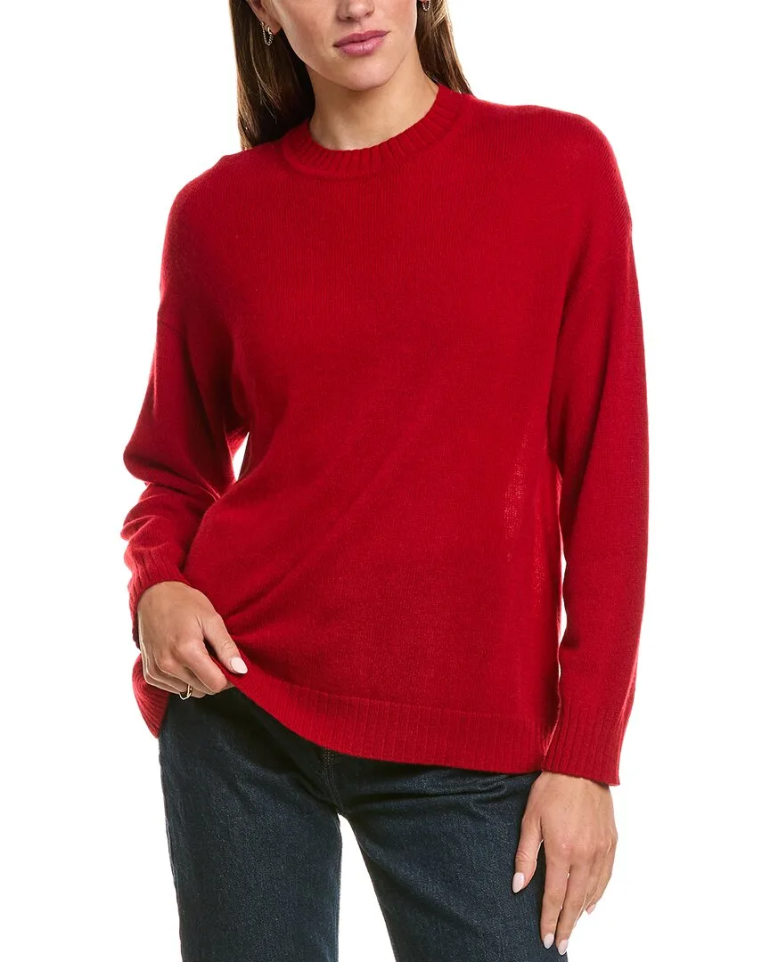 Basic Crewneck 100% Cashmere Sweater