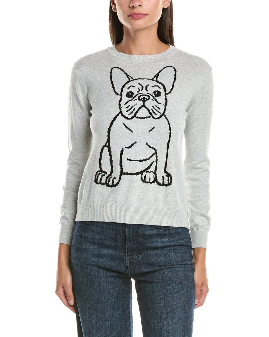 Frenchie Cashmere-Blend Sweater by Hannah Rose