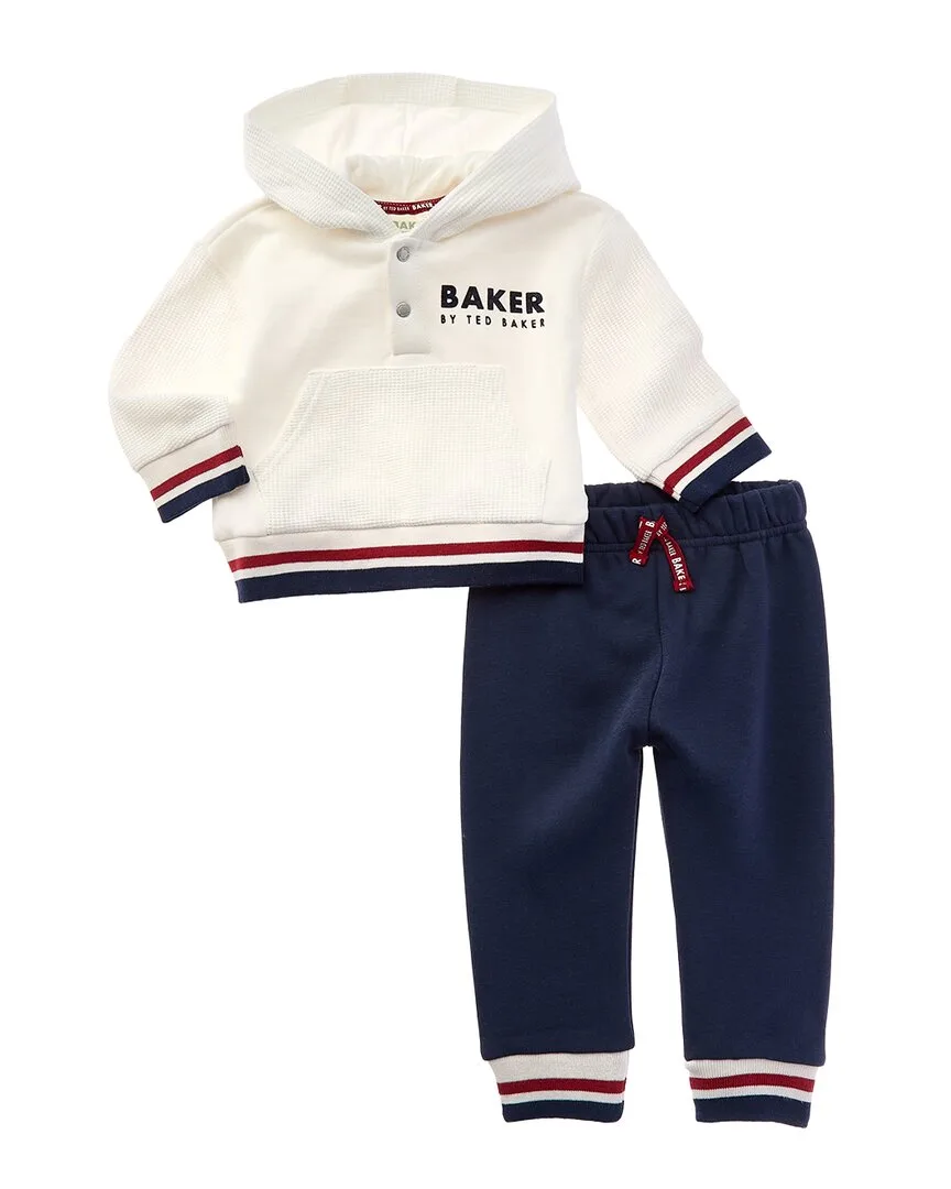 2Pc Fleece Hoodie & Pant Set by Ted Baker