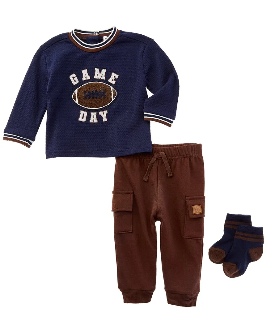 3Pc Sweater, Pant & Socks Set by Rachel Zoe
