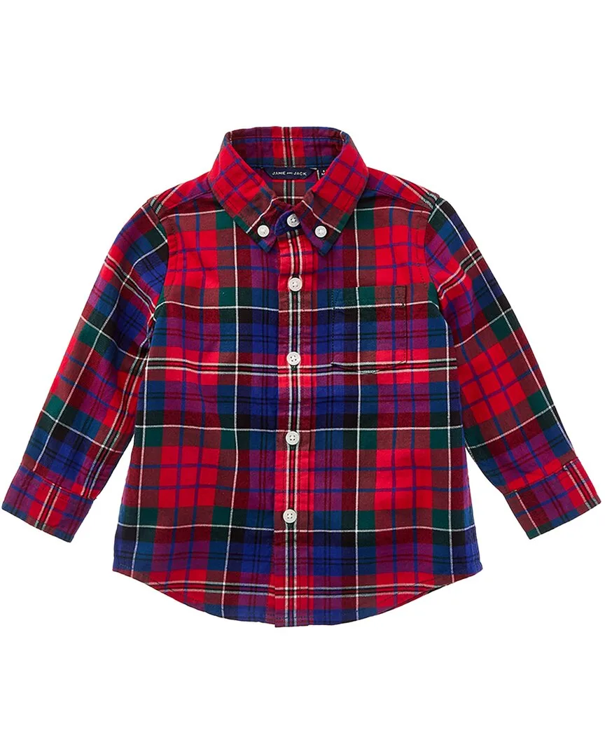 Tartan Flannel Shirt by Janie and Jack
