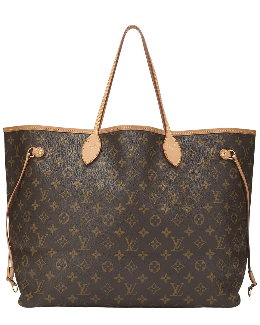 Brown Monogram Coated Canvas & Vachetta Leather Neverfull GM (authentic Pre-Loved) by Louis Vuitton