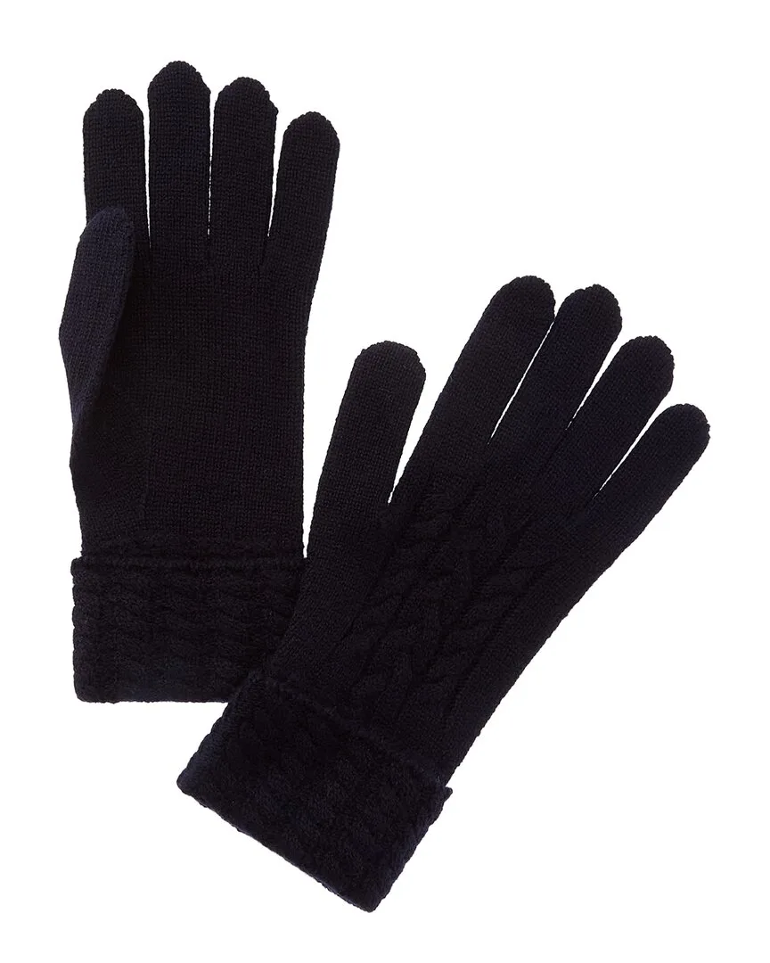 Cable Cashmere Gloves by Npeal