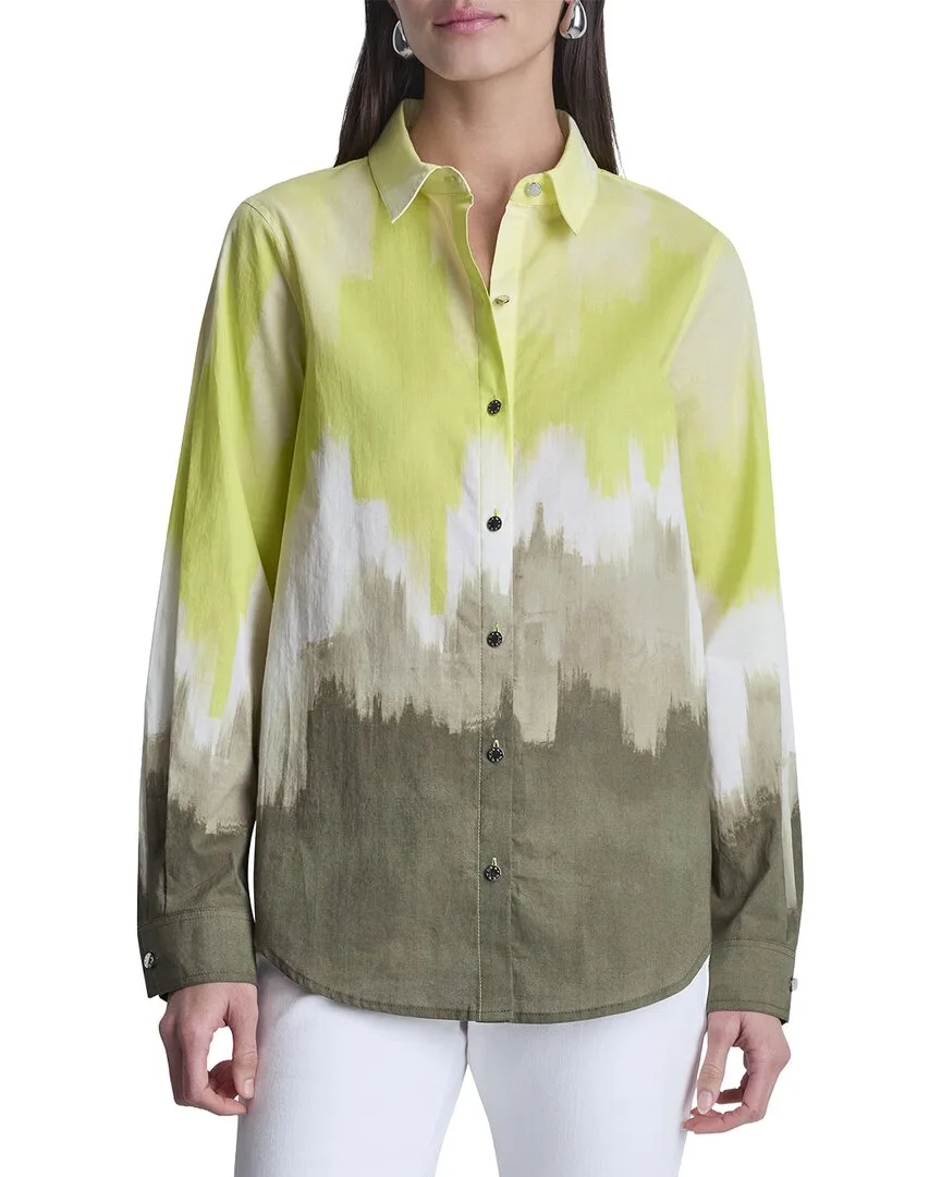 Voile Ombre Shirt by DKNY