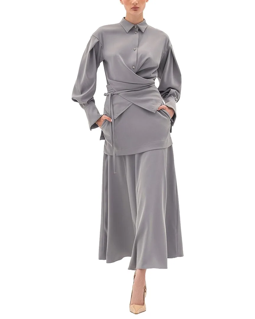 2Pc Blouse & Skirt Set by Bgl