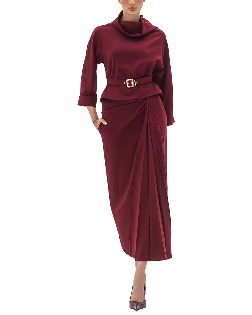2Pc Blouse & Skirt Set by Bgl