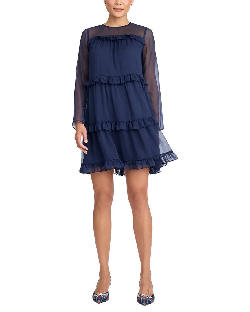 Draper James Frannie Ruffle Mini Dress by Draper