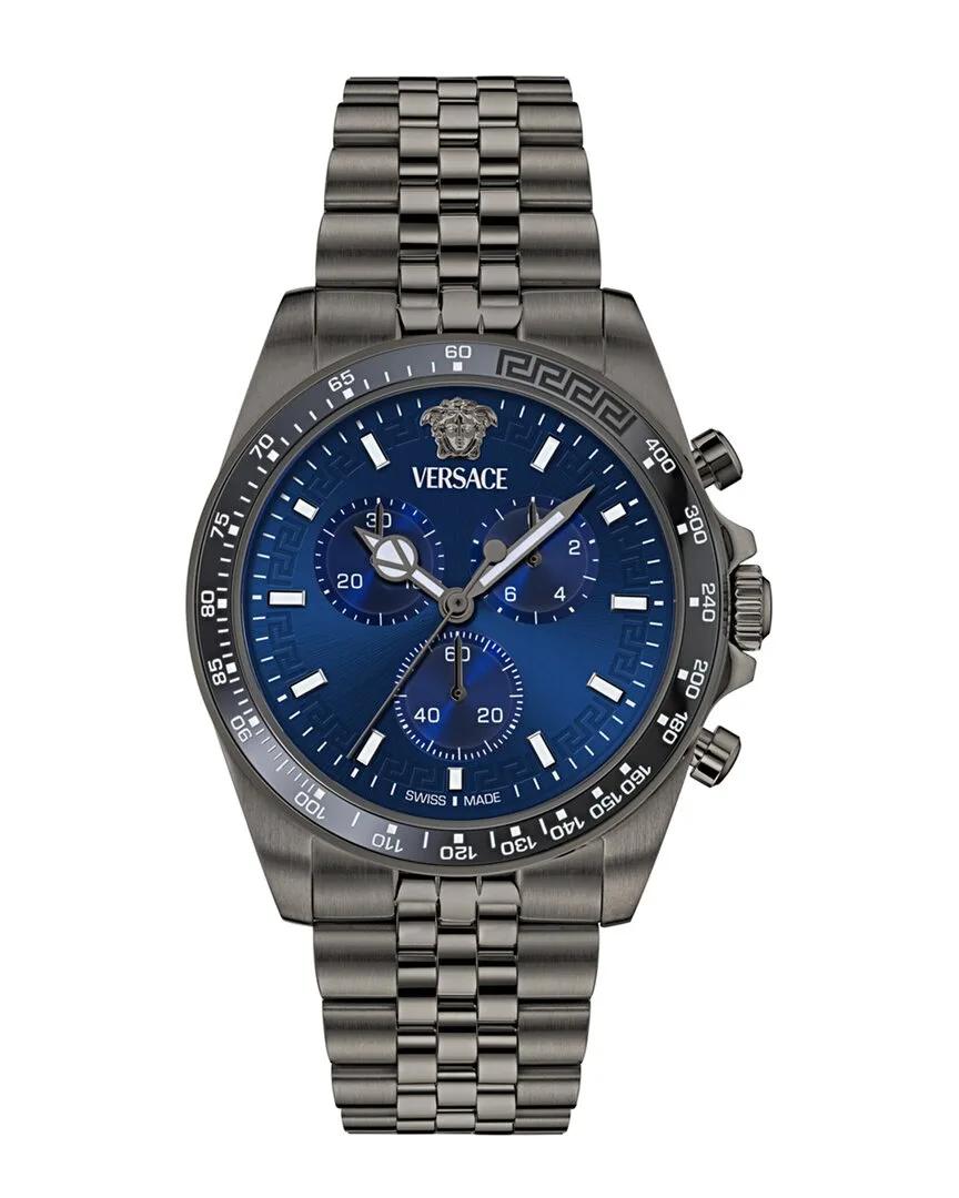 Greca Chrono Wave Watch by Versace