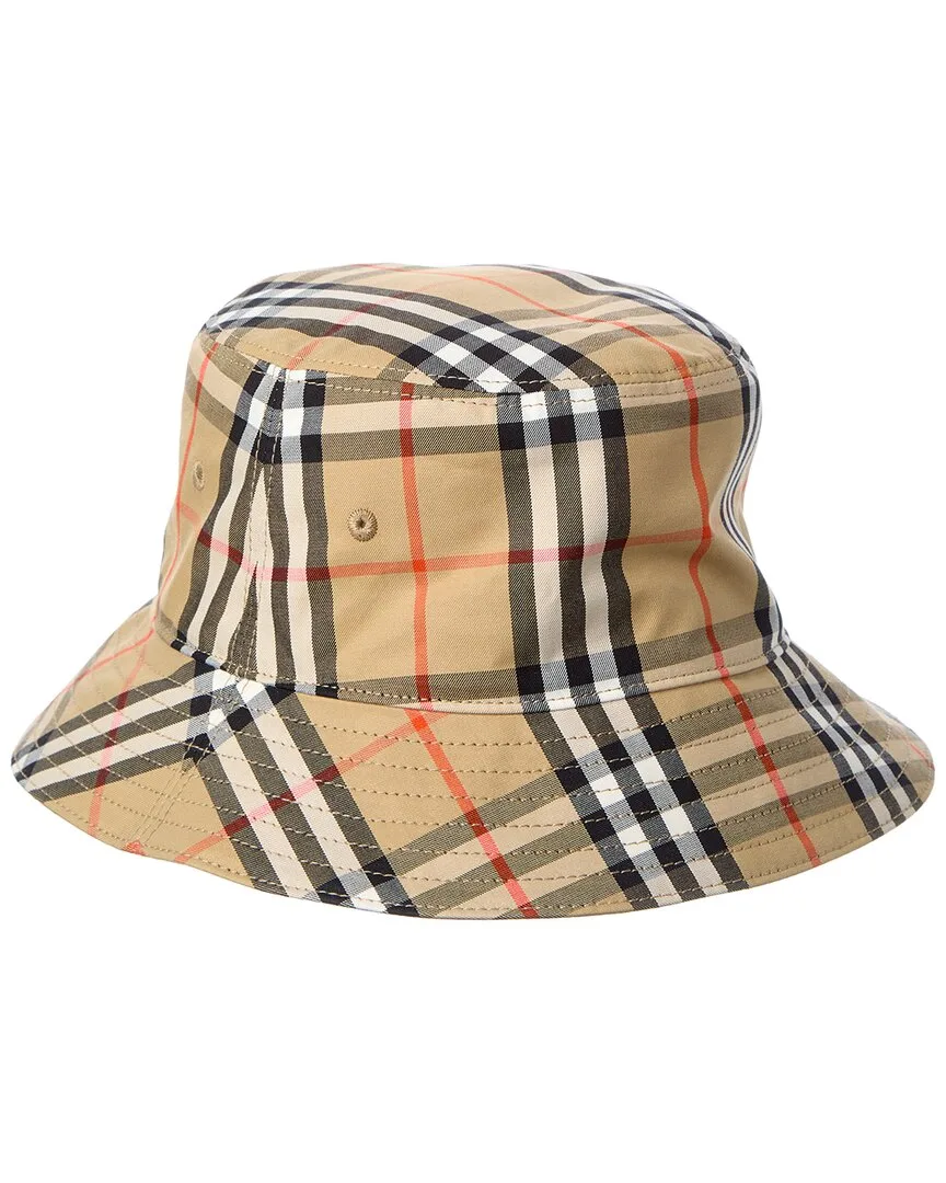 Check Bucket Hat by Burberry