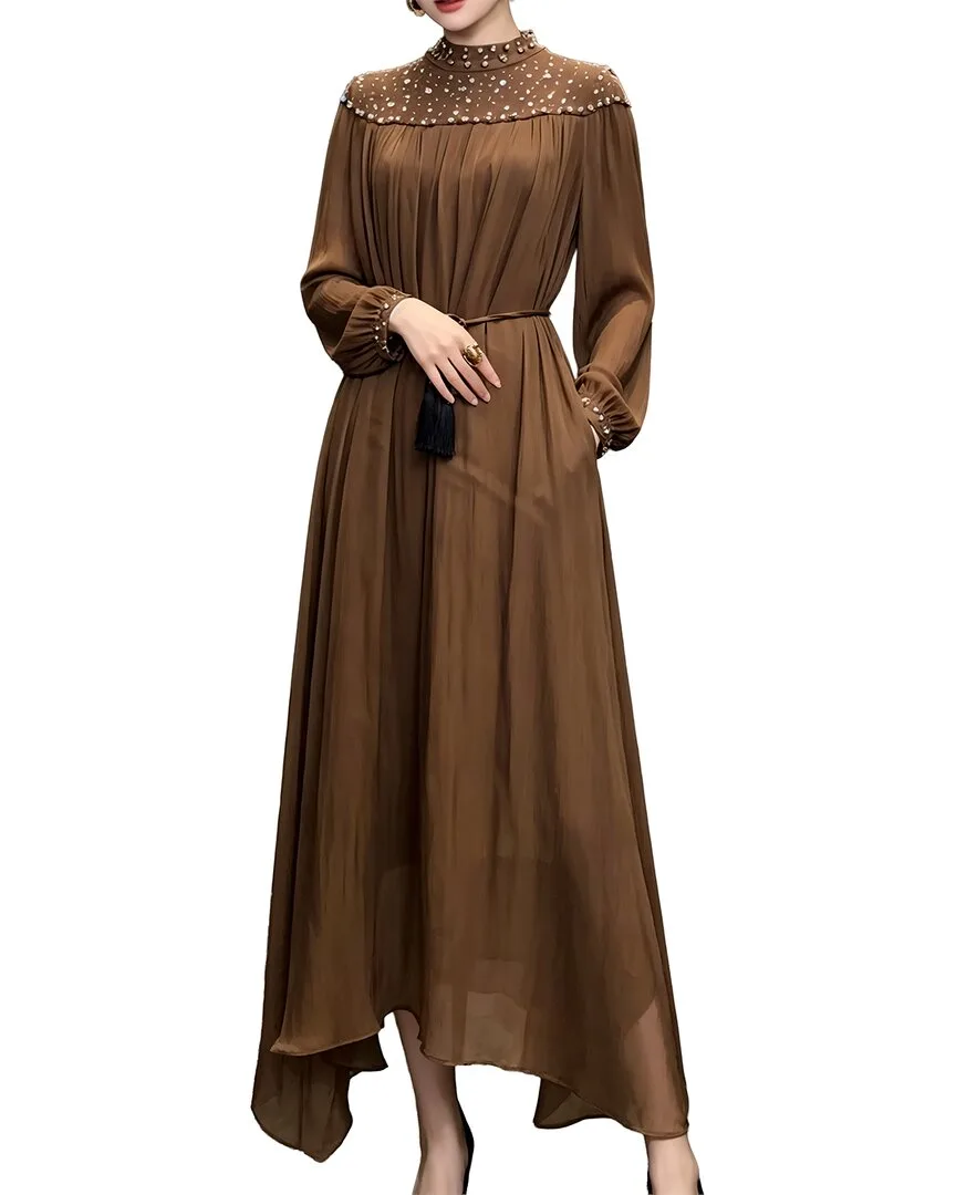Solid Midi Dress by Brc by Burryco