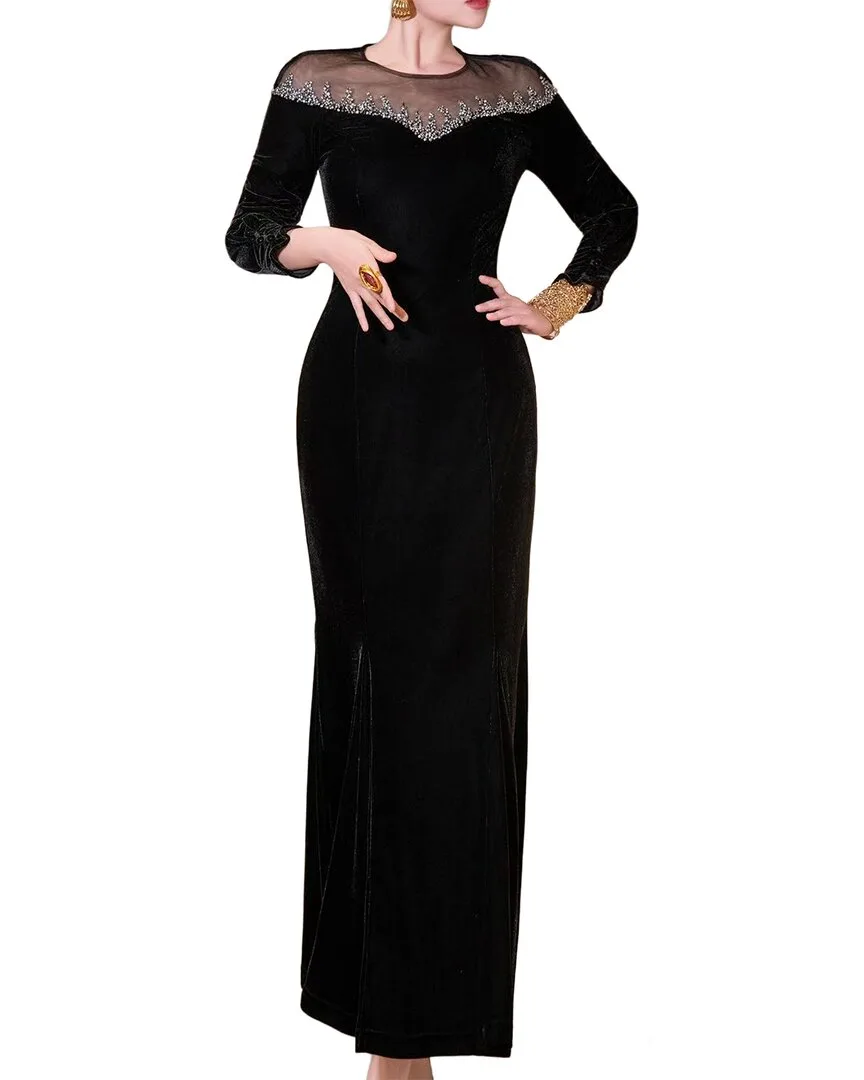 Solid Maxi Dress by Brc by Burryco