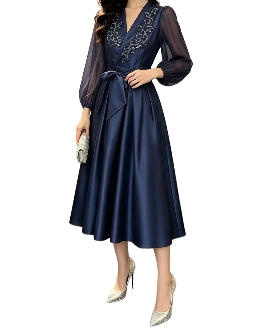Embellished Midi Dress by Brc by Burryco