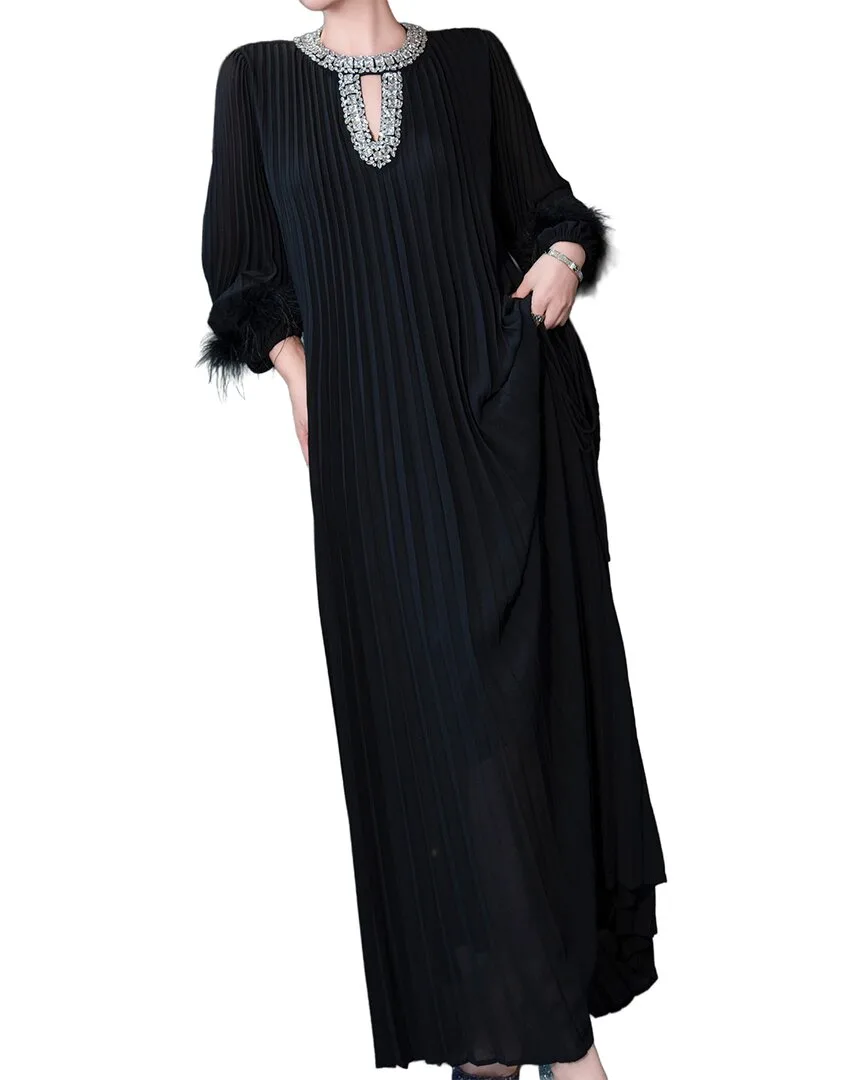 Solid Maxi Dress by Brc by Burryco
