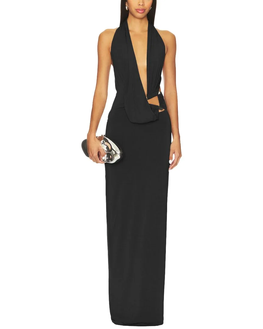 Solid Maxi Dress