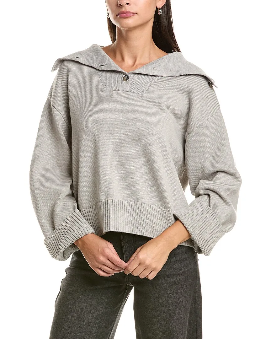 Quinn Polo Wool-Blend Sweater by rag & bone