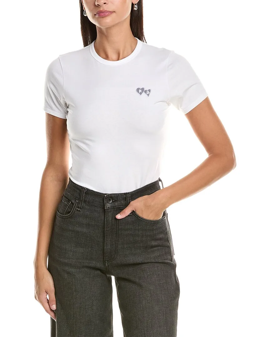 Lucy Rb Heart T-Shirt by rag & bone
