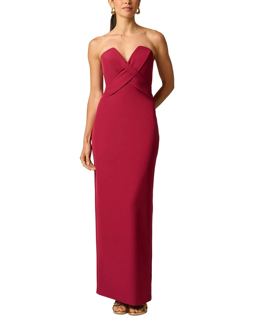Stretch Crepe Long Dress by Adrianna Papell