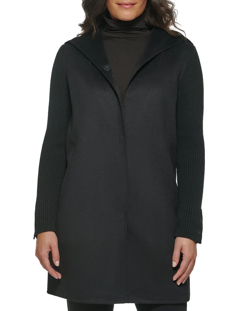 Wool-Blend Medium Jacket by Kenneth Cole