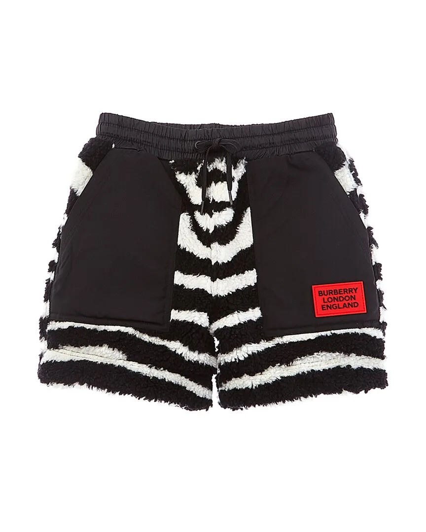 Zebra Wool-Blend Short by Burberry