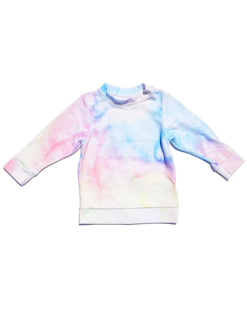 Watercolor Hacci Pullover by Sol Angeles