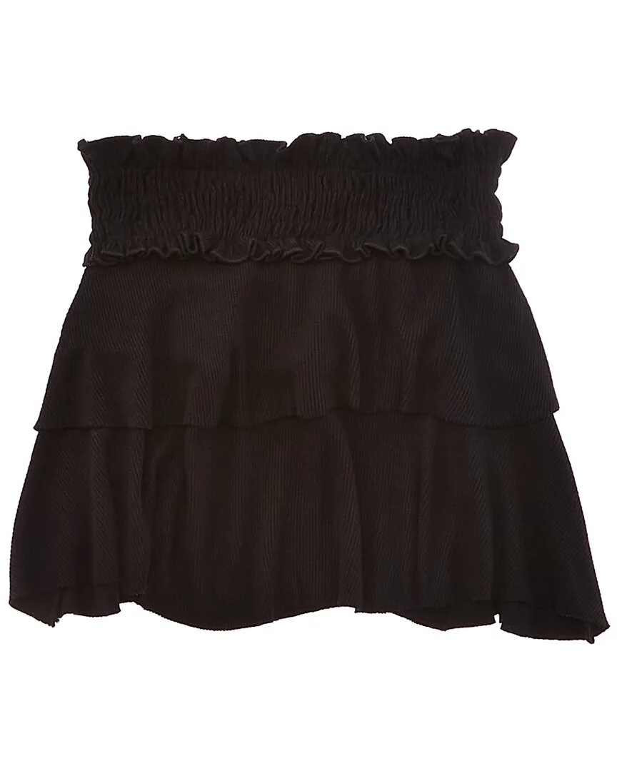 Terry Rib 2X2 Jersey Skirt by Flowers by Zoe