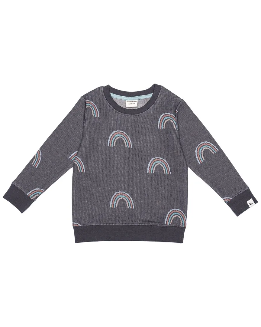 Jacquard Rainbow Sweatshirt by Turtledove London