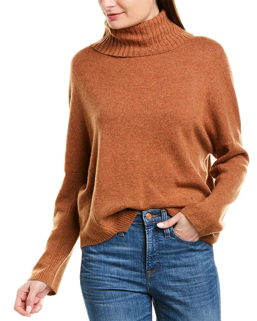 2-Way Cashmere Turtleneck by Inhabit