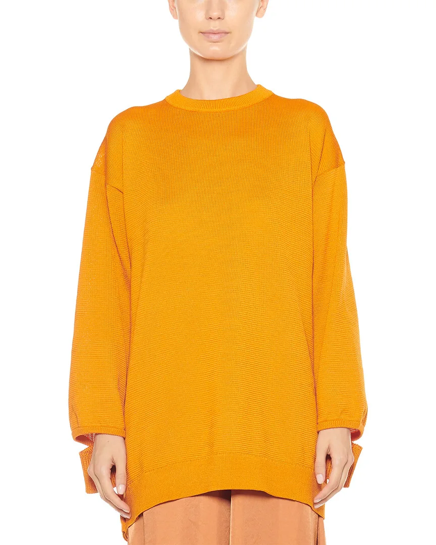 Corded Sweater Oversized Tunic by Tibi