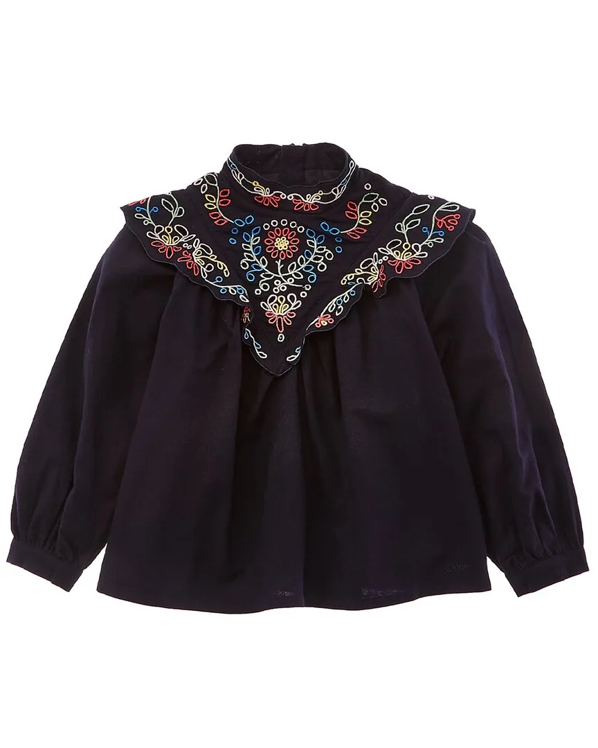 Embroidered Top by Chloé