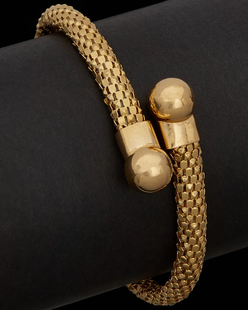 18K Over Silver Wrap Bracelet by Argento Vivo