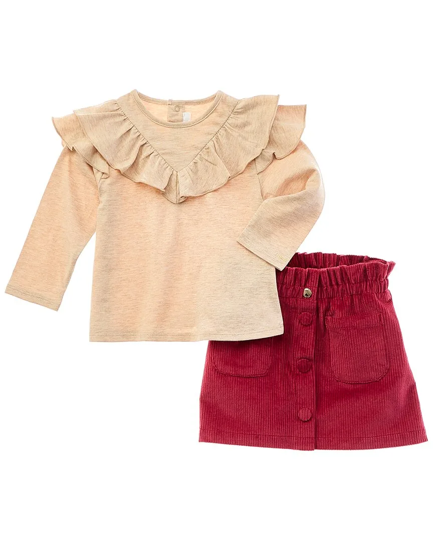 2Pc Top & Skirt Set by Chloé
