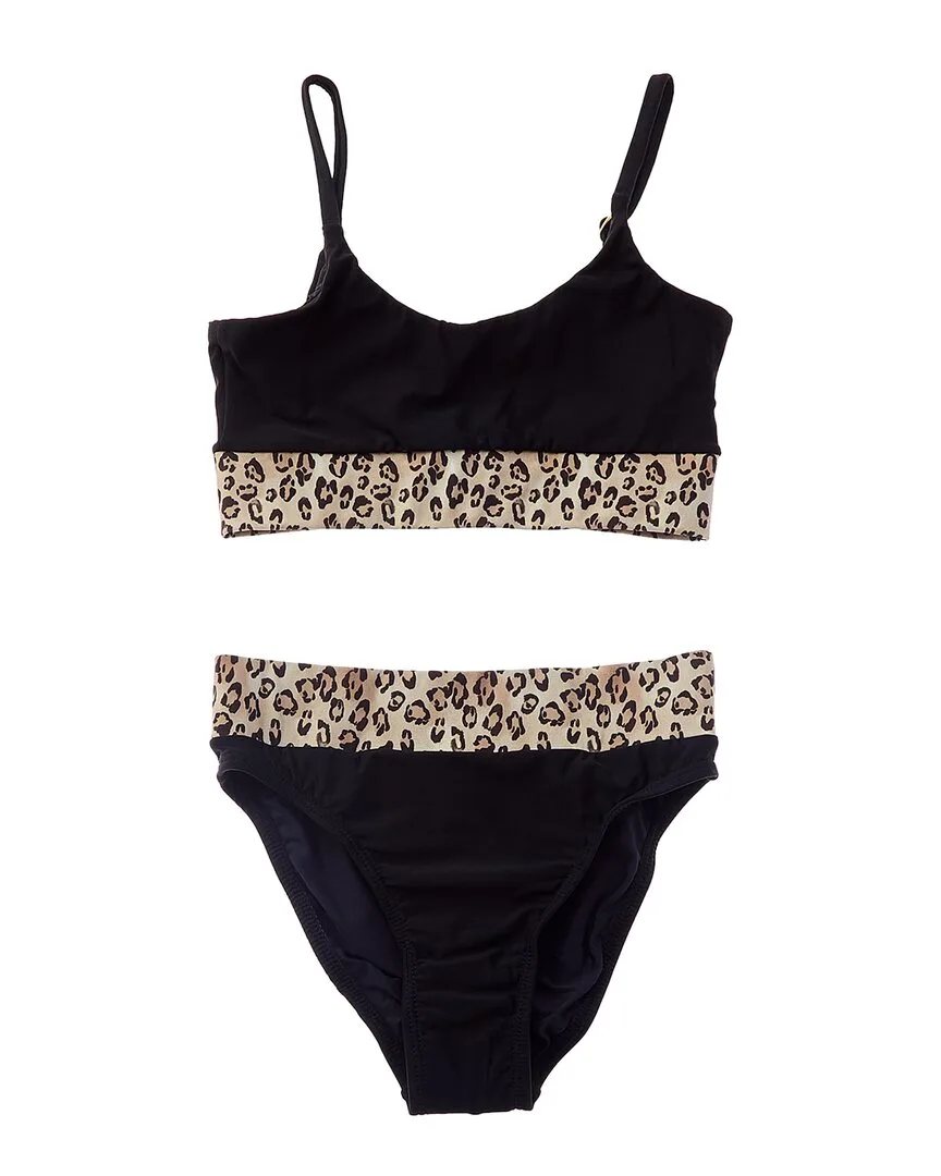 2Pc Belted Bikini Set by Pilyq