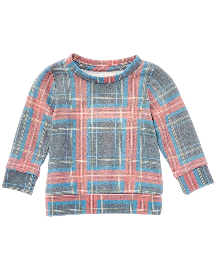 Holiday Plaid Pullover by Sol Angeles