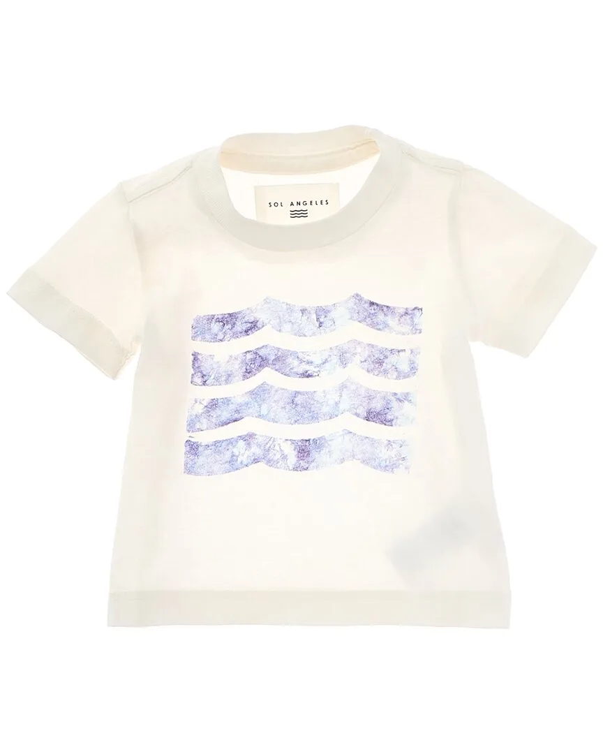 Tides Waves Crew T-Shirt by Sol Angeles
