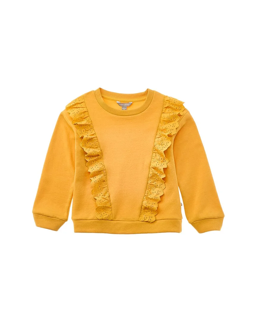 Embroidered Sweatshirt by Lucky Brand