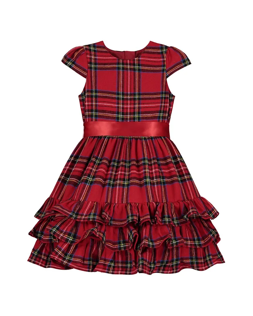 Arabella Frill Plaid Party Dress by Holly Hastie
