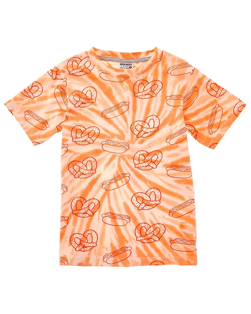Food Tie-Dye T-Shirt by Mish Mish