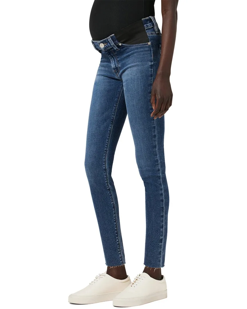 Nico Super Skinny Crop Lotus Maternity Jean by Hudson Jeans