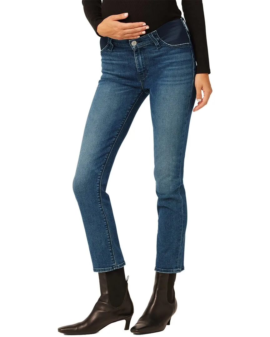 Nico Mid-Rise Straight Ankle Head Over Heels Maternity Jean by Hudson Jeans