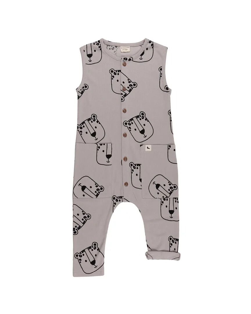 Snow Leopard Dungaree by Turtledove London