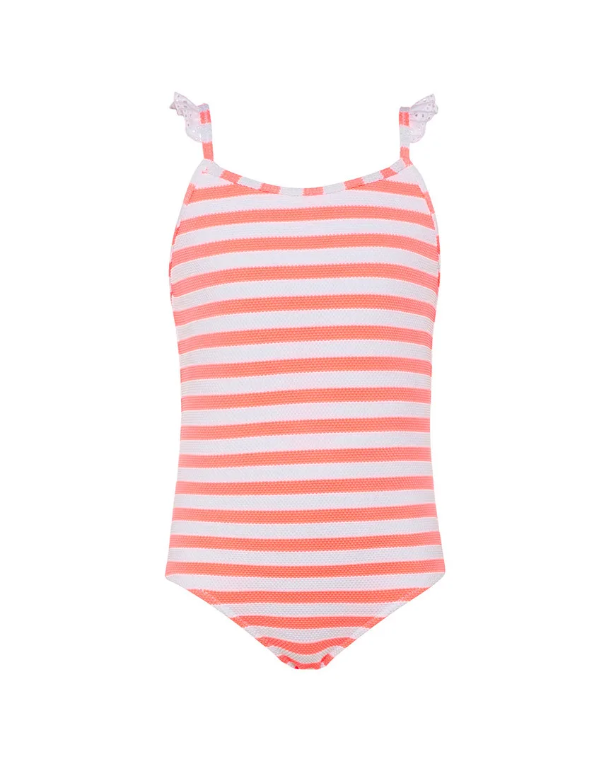 Frill Strap Swimsuit by Sunuva