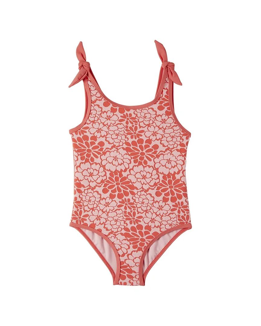 2-Tone Floral Swimsuit by Kensie
