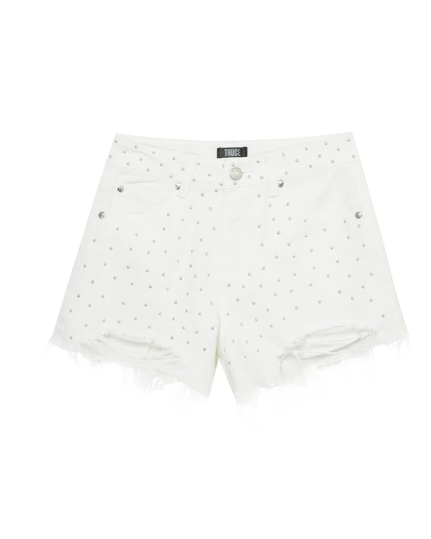 Studded Fringe Short by Truce