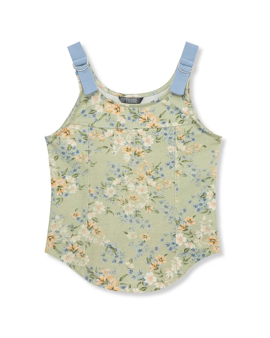 Satin Trim Tank by Truce